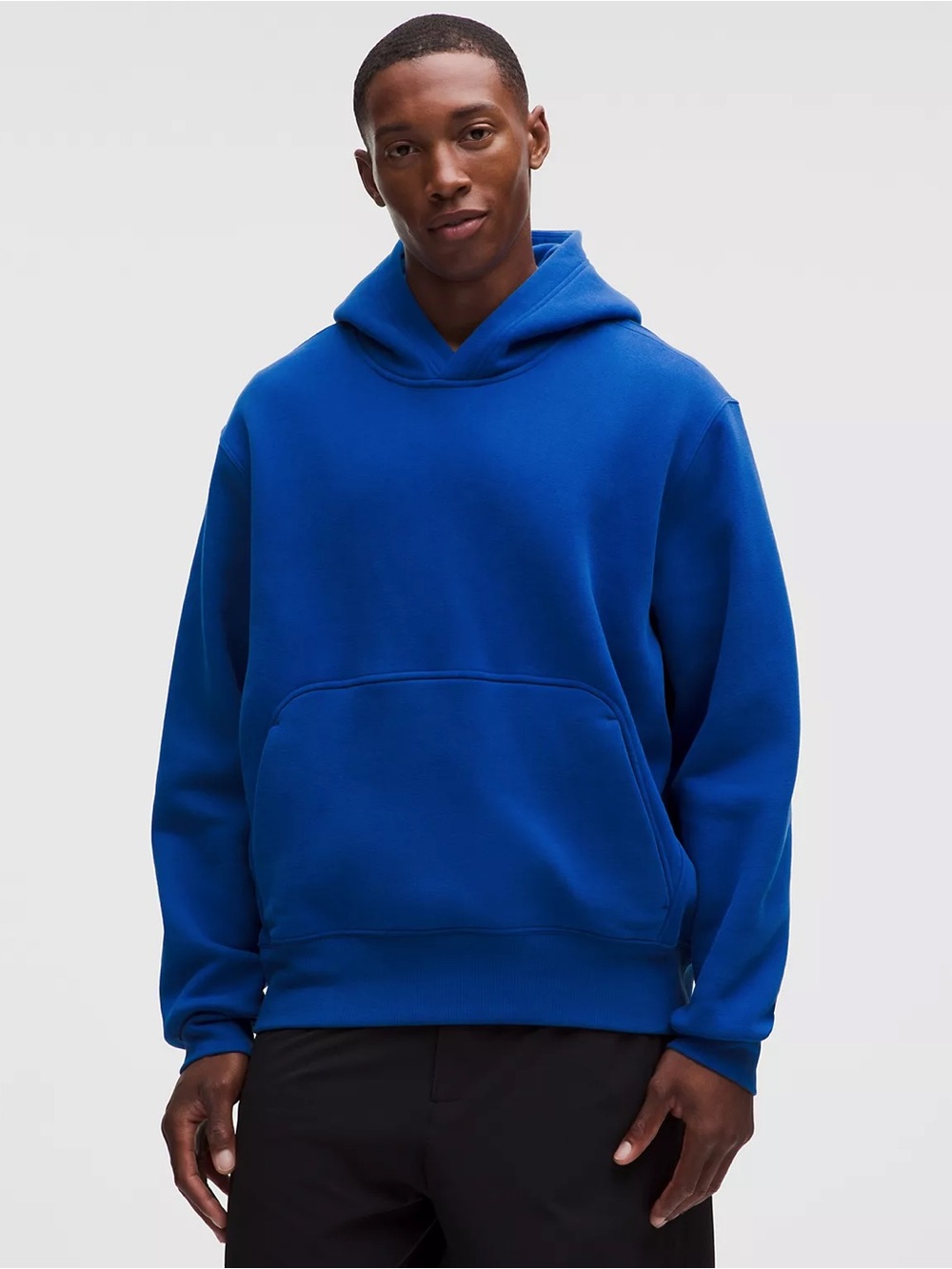 lululemon athletica Royal Blue Men's Crewneck Hoodie